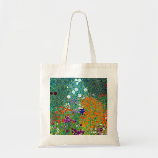 Gustav Klimt Hütte Garden Tragetasche (Vorne)