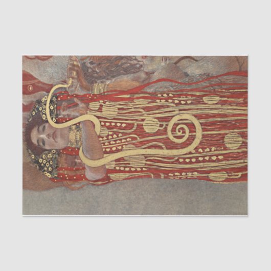 Gustav Klimt | Hygieia (1907) Seidenpapier (Vorderseite)