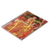 Gustav Klimt - Hygieia Medicine Goddess of Health Notizblock (Linke Seite)