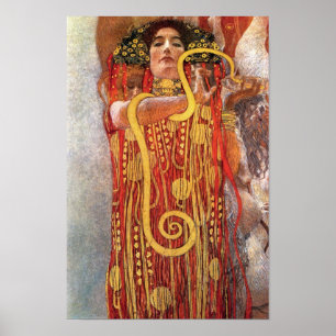 Gustav Klimt - Hygieia Medizin Göttin der Gesundhe Poster
