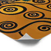Gustav Klimt Inspirierte das "Baum-Poster" Poster (Ecke)