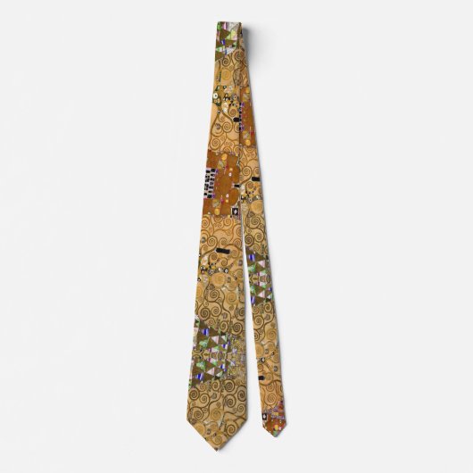 Gustav Klimt Inspirierte Kunst - Baum I Neck Tie Krawatte (Vorderseite)