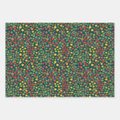 Gustav Klimt Inspirierte Muster Geschenkpapier Set (Vorderseite 3)