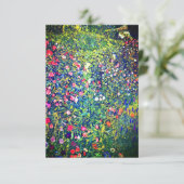 Gustav Klimt Italian Garden Card (Stehend Vorderseite)