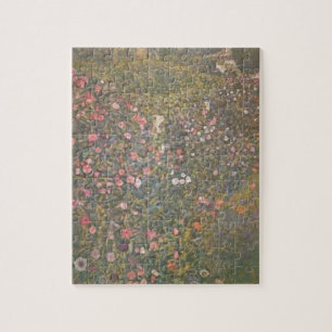 Gustav Klimt - Italienische gartenbauliche Landsch Puzzle