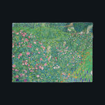 Gustav Klimt - Italienische Gartenlandschaft Fleecedecke<br><div class="desc">Italienische Gartenlandschaft / Italienische Kulturlandschaft - Gustav Klimt,  Öl auf Leinwand,  1913</div>