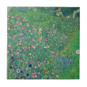 Gustav Klimt - Italienische Gartenlandschaft Fliese (Vorderseite)
