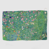 Gustav Klimt - Italienische Gartenlandschaft Golfhandtuch (Horizontal)