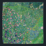 Gustav Klimt - Italienische Gartenlandschaft Halstuch<br><div class="desc">Italienische Gartenlandschaft / Italienische Kulturlandschaft - Gustav Klimt,  Öl auf Leinwand,  1913</div>
