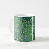 Gustav Klimt - Italienische Gartenlandschaft Kaffeetasse (Vorderseite Links)