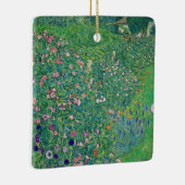 Gustav Klimt - Italienische Gartenlandschaft Keramikornament (Rechts)