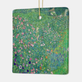 Gustav Klimt - Italienische Gartenlandschaft Keramikornament (Links)