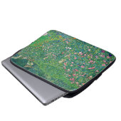 Gustav Klimt - Italienische Gartenlandschaft Laptopschutzhülle (Vorne Knopf)