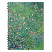 Gustav Klimt - Italienische Gartenlandschaft Notizblock (Vorderseite)