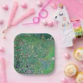 Gustav Klimt - Italienische Gartenlandschaft Pappteller (Party)