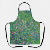 Gustav Klimt - Italienische Gartenlandschaft Schürze (Vorderseite)