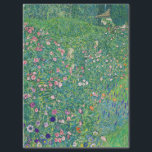 Gustav Klimt - Italienische Gartenlandschaft Seidenpapier<br><div class="desc">Italienische Gartenlandschaft / Italienische Kulturlandschaft - Gustav Klimt,  Öl auf Leinwand,  1913</div>