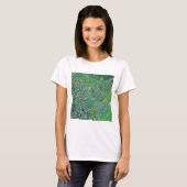 Gustav Klimt - Italienische Gartenlandschaft T-Shirt (Vorne ganz)