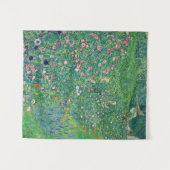 Gustav Klimt - Italienische Gartenlandschaft Wandteppich (Vorderseite (Horizontal))