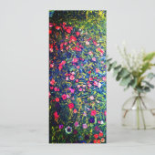 Gustav Klimt Italienischer Garten Einladung (Stehend Vorderseite)