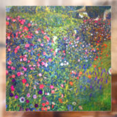 Gustav Klimt Italienischer Garten Fensteraufkleber (Blatt 2)