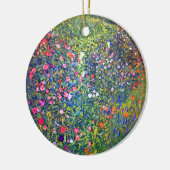 Gustav Klimt Italienischer Garten Keramik Ornament (Links)