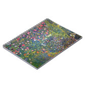 Gustav Klimt Italienischer Garten Notizblock (Linke Seite)
