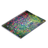 Gustav Klimt Italienischer Garten Notizblock (Linke Seite)