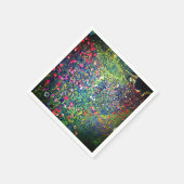 Gustav Klimt Italienischer Garten Serviette (Ecke)