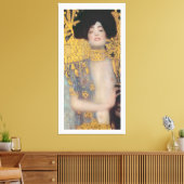 Gustav Klimt | Judith Leinwanddruck (Insitu (Wohnzimmer))