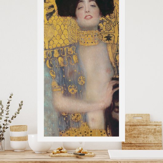 Gustav Klimt | Judith Poster (Küche)