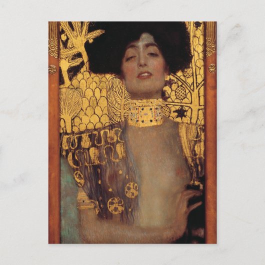 Gustav Klimt Judith Postkarte (Vorderseite)
