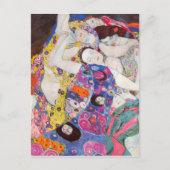 Gustav Klimt Jungfrauen Postcard Postkarte (Vorderseite)