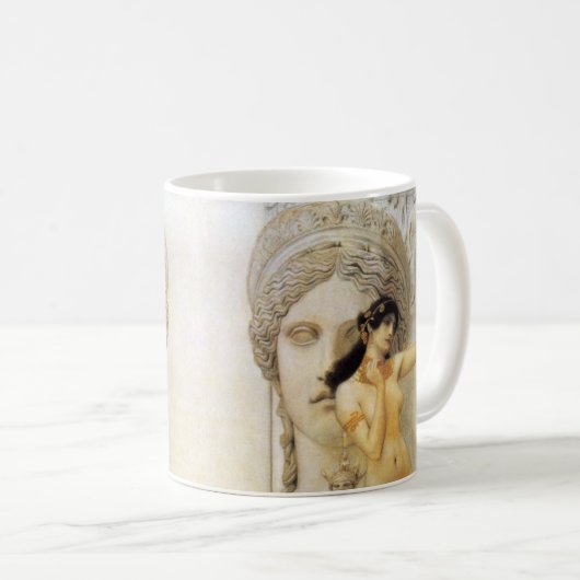 Gustav Klimt Kaffeetasse (VorderseiteRechts)