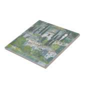 Gustav Klimt - Kirche in Cassone Kunstwerk Fliese (Seite)