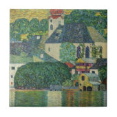 Gustav Klimt // Kirche in Unterach am Attersee Fliese (Vorderseite)