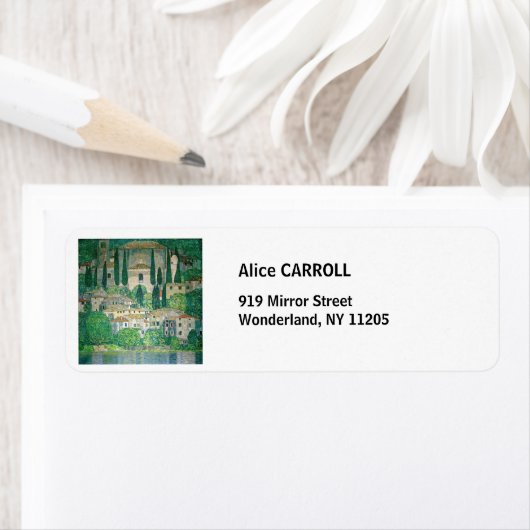 Gustav Klimt - Kirche von Cassone (Insitu)