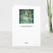 Gustav Klimt - Kirche von Cassone Karte (Rückseite)