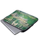 Gustav Klimt - Kirche von Cassone Laptopschutzhülle (Vorne Knopf)