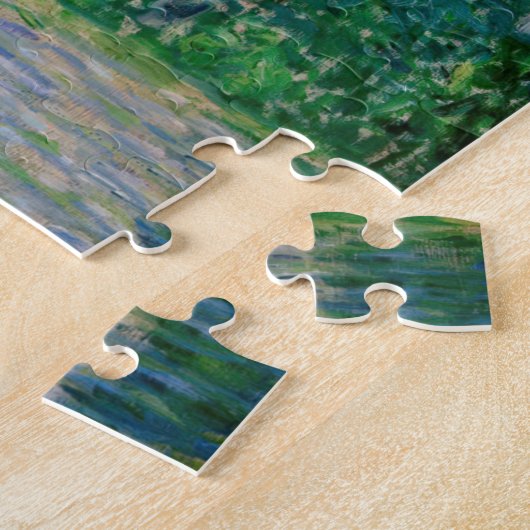 Gustav Klimt - Kirche von Cassone Puzzle (Seite)