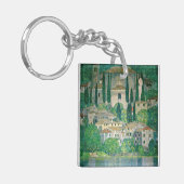 Gustav Klimt - Kirche von Cassone Schlüsselanhänger (Vorderseite links)