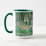 Gustav Klimt - Kirche von Cassone Tasse<br><div class="desc">Kirche in Cassone / Landschaft mit Zypressen - Gustav Klimt,  Öl auf Leinwand,  1913</div>