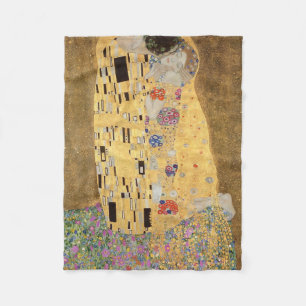 Gustav Klimt   Kiss, 1907-08 Fleecedecke