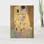 Gustav Klimt | Kiss, 1907-08 Karte (Vorderseite)