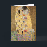 Gustav Klimt | Kiss, 1907-08 Karte<br><div class="desc">Kiss,  1907-08 | von Gustav Klimt | Art Location: Österreichische Galerie Belvedere,  Wien,  Österreich | Österreichische Künstlerin | Image Collection number: XAM601</div>