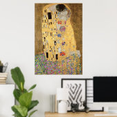 Gustav Klimt | Kiss, 1907-08 Poster (Heimbüro)