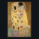 Gustav Klimt | Kiss, 1907-08 Poster<br><div class="desc">Kiss,  1907-08 | von Gustav Klimt | Art Location: Österreichische Galerie Belvedere,  Wien,  Österreich | Österreichische Künstlerin | Image Collection number: XAM601</div>