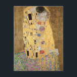 Gustav Klimt | Kiss, 1907-08 Postkarte<br><div class="desc">Kiss,  1907-08 | von Gustav Klimt | Art Location: Österreichische Galerie Belvedere,  Wien,  Österreich | Österreichische Künstlerin | Image Collection number: XAM601</div>