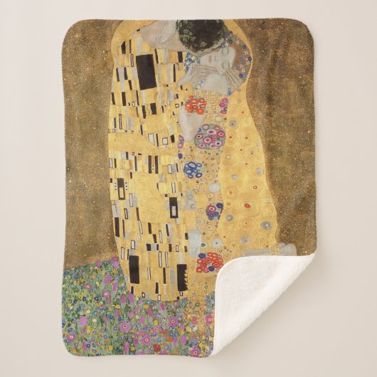 Gustav Klimt | Kiss, 1907-08 Sherpadecke (Vorderseite)