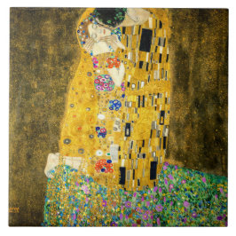 Gustav Klimt Kiss / Valentine's Day Romantic Art Fliese